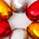 Лента упаковочная матовый металлик, МИКС, 0.5 см × 10 м - Фото 4