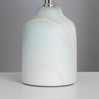 Лампа настольная «Жаклин» 1×40 Вт Е14 бирюзовый 20×20×32 см - Фото 4