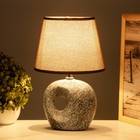 Лампа настольная «Инес» 1×40 Вт Е14 черный 20×20×30 см - Фото 2