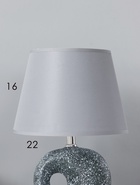Лампа настольная «Инес» 1×40 Вт Е14 серый 20×20×30 см - Фото 3