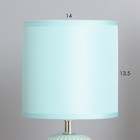 Лампа настольная «Иона» 1×40 Вт Е14 зеленый 13×13×25 см - Фото 3