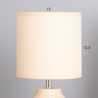 Лампа настольная «Квиллен» 1×40 Вт Е14 бежевый 13×13×25 см - Фото 3