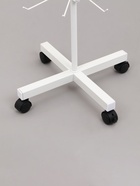 Вертушка, 5 ярусов по 10 крючков, 44×44×165 см, белая - Фото 3