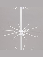 Вертушка, 5 ярусов по 10 крючков, 44×44×165 см, белая - Фото 2