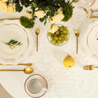 Дорожка на стол Этель ажурная, белая, 40×90 см, 100%п/э - Фото 2