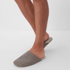 Тапочки мужские, ECO размер 42-43, цвет коричневый - фото 25434467