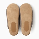 Тапочки мужские, ECO размер 44-45, цвет коричневый - фото 25434479