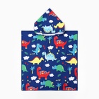 Полотенце - пончо детское LoveLife «Динозавры», 60×120 см - Фото 2