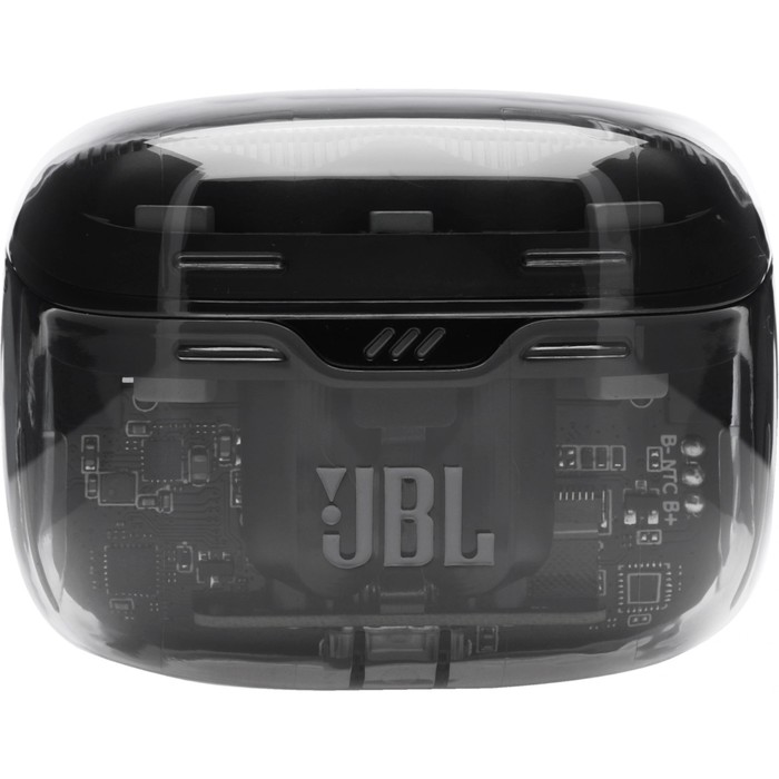 Гарнитура внутриканальные JBL Tune Beam Ghost черный беспроводные bluetooth в ушной раковине (JBLTBE - фото 51627749