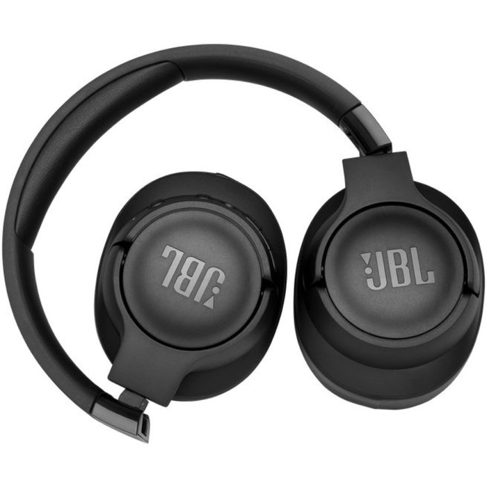 Гарнитура мониторные JBL Tune 760NC 1.2м черный беспроводные bluetooth оголовье (JBLT760NCBLK)   107 - фото 51627857