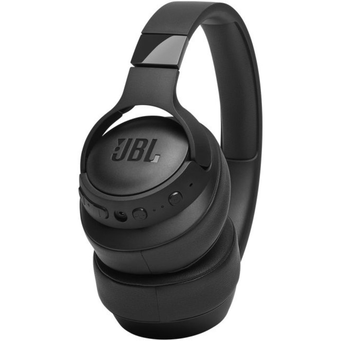 Гарнитура мониторные JBL Tune 760NC 1.2м черный беспроводные bluetooth оголовье (JBLT760NCBLK)   107 - фото 51627858