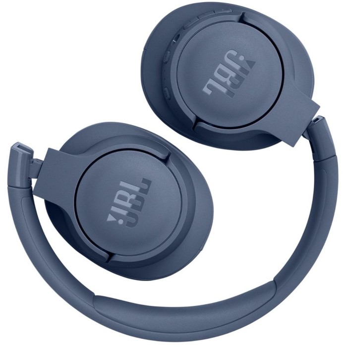 Гарнитура накладные JBL Tune 770NC 1.2м синий беспроводные bluetooth оголовье (JBLT770NCBLUCN) - фото 51627917