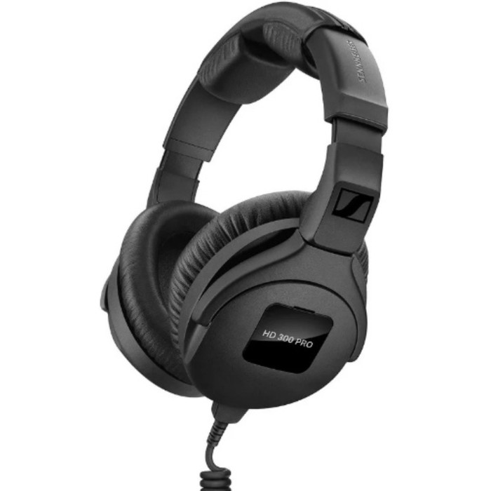 Гарнитура мониторные Sennheiser HD 300 Pro 1.5м черный проводные оголовье (508288) - фото 51628137