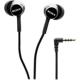 Гарнитура внутриканальные Sony MDR-EX155AP 1.2м черный проводные в ушной раковине (MDR-EX155APB)   1