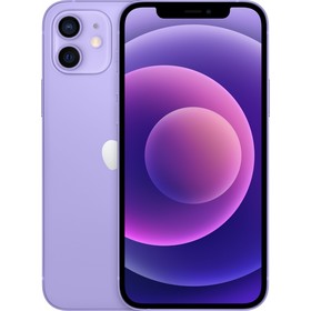 Смартфон Apple A2403 iPhone 12 128Gb 4Gb фиолетовый моноблок 3G 4G 1Sim 6.1" 1170x2532 iOS 15 12Mpix