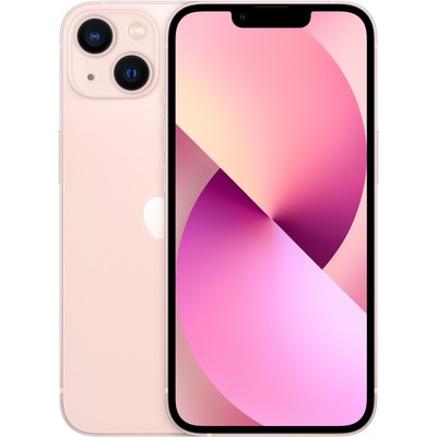 Смартфон Apple A2634 iPhone 13 256Gb 4Gb розовый моноблок 3G 4G 2Sim 6.1" 1170x2532 iOS 17 12Mpix 80