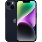 Смартфон Apple A2884 iPhone 14 128Gb 6Gb темная ночь моноблок 3G 4G 2Sim 6.1" 1170x2532 iOS 17 12Mpi - Фото 1