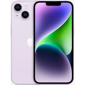 Смартфон Apple A2884 iPhone 14 128Gb 6Gb фиолетовый моноблок 3G 4G 2Sim 6.1" 1170x2532 iOS 16 12Mpix