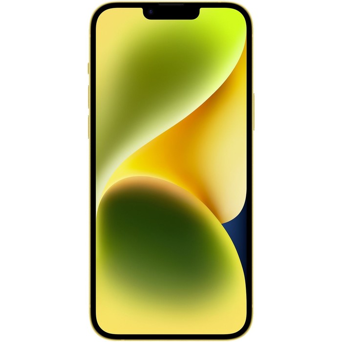 Смартфон Apple A2886 iPhone 14 Plus 128Gb 6Gb желтый моноблок 3G 4G 1Sim 6.7" 1284x2778 iOS 16 12Mpi - фото 51628333