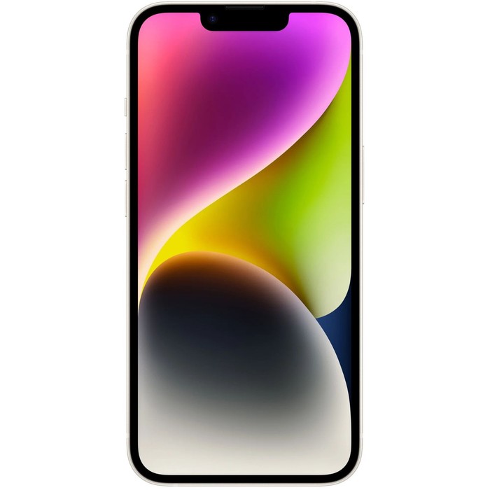 Смартфон Apple A2886 iPhone 14 Plus 128Gb 6Gb сияющая звезда моноблок 3G 4G 1Sim 6.7" 1284x2778 iOS - фото 51628341