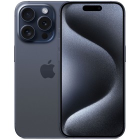 Смартфон Apple A3104 iPhone 15 Pro 256Gb синий титан моноблок 3G 4G 2Sim 6.1" 1179x2556 iOS 17 48Mpi