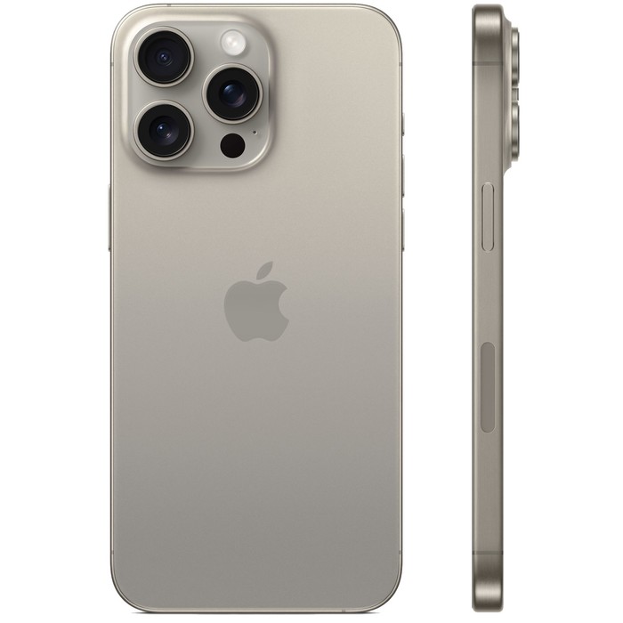 Смартфон Apple A3108 iPhone 15 Pro Max 256Gb титан моноблок 3G 4G 2Sim 6.7" 1290x2796 iOS 17 48Mpix - фото 51628443 Смартфон Apple A3108 iPhone 15 Pro Max 256Gb титан моноблок 3G 4G 2Sim 6.7" 1290x2796 iOS 17 48Mpix - фото 51628443