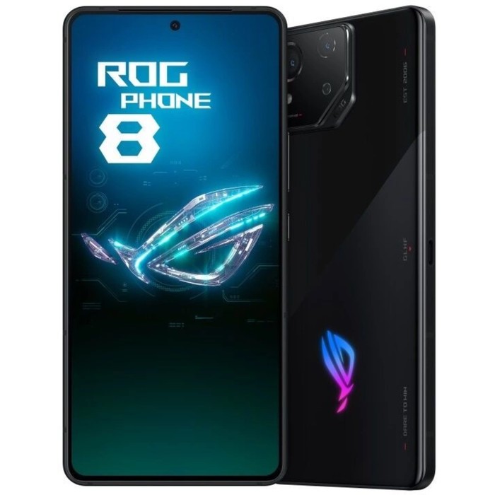 Смартфон Asus AI2401_A ROG Phone 8 256Gb 12Gb черный моноблок 3G 4G 2Sim 6.78" 1080x2400 Android 14 - фото 51628451