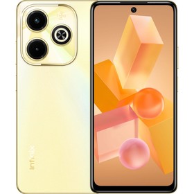 Смартфон Infinix X6528B Hot 40i 128Gb 8Gb золотой моноблок 3G 4G 2Sim 6.56" 720x1612 Android 13 50Mp