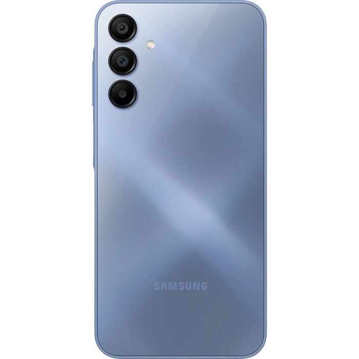 Смартфон Samsung SM-A155F Galaxy A15 128Gb 6Gb синий моноблок 3G 4G 2Sim 6.5" 1080x2340 Android 14 5 - фото 51628542