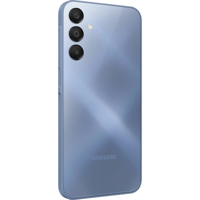 Смартфон Samsung SM-A155F Galaxy A15 128Gb 6Gb синий моноблок 3G 4G 2Sim 6.5" 1080x2340 Android 14 5 - фото 51628545