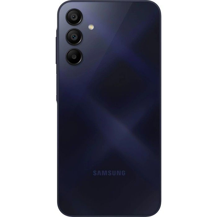 Смартфон Samsung SM-A155F Galaxy A15 128Gb 6Gb темно-синий моноблок 3G 4G 2Sim 6.5" 1080x2340 Androi - фото 51628551