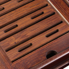 Поднос для чайной церемонии ДЖЕКИЧАЙ, чабань, 28×18×5.5 см, бамбук, коричневый - Фото 3