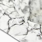 Пепельница для дома «Мрамор», для сигарет и стиков, 12.6×4.1 см, керамика - Фото 3