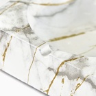 Пепельница для дома «Мрамор», для сигарет и стиков, 12.6×4.1 см, керамика - Фото 4