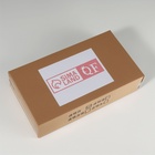 Органайзер для хранения CRISTAL, 2 секции, 28×15×26 см, прозрачный - Фото 6