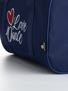 Сумка спортивная TEXTURA, на молнии с подкладкой, длинный ремень, маленький размер, синяя - Фото 8