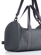 Сумка спортивная TEXTURA, на молнии с подкладкой, длинный ремень, маленький размер, серая - Фото 7