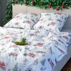Постельное бельё "Этель" Funny snowman евро 200х217 см,220х240 см,70х70 см -2 шт,поплин 125 г/м2 - фото 113955648
