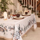 Скатерть новогодняя «Доляна. Зимний лес», 145×180 ±3 см, 100% п/э - Фото 2