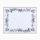 Скатерть новогодняя «Доляна. Зимний лес», 145×180 ±3 см, 100% п/э - Фото 4