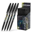 Ручка шариковая ErichKrause R-301 Stick&Grip "Sport DNA", узел 0.7мм, синяя, резиновый держатель, МИКС - фото 112565673