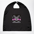 Карнавальный набор «Кубо-мир», плащ, маска, цвет чёрный - Фото 5