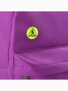 Светоотражающий значок «Пешеходный переход», d=3 см, жёлтый - Фото 2