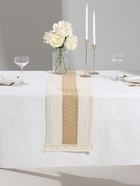 Дорожка «Этель. Сканди», коричневая, 32×150 см, 50% хлопок, 50% лён - Фото 1