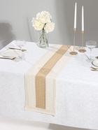 Дорожка «Этель. Сканди», коричневая, 32×150 см, 50% хлопок, 50% лён - Фото 2