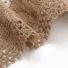 Дорожка «Этель. Сканди узор», коричневая, 32×150 см, 50% хлопок, 50% лён - Фото 8