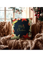 Наволочка декоративная новогодняя «Этель. Новый год» 43×43 см, велюр - Фото 2