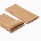 Митенки женские MINAKU, песочный, размер 18 см - Фото 2