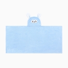 Полотенце - уголок LoveLife «Зайчик», 70×140 см, микрофибра, голубое - Фото 2