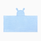 Полотенце - уголок LoveLife «Зайчик», 70×140 см, микрофибра, голубое - Фото 4